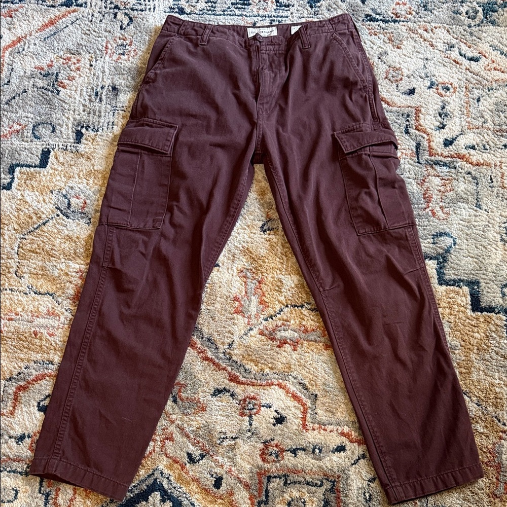 Lucky Brand Women's Dark Brown Cargo Pants